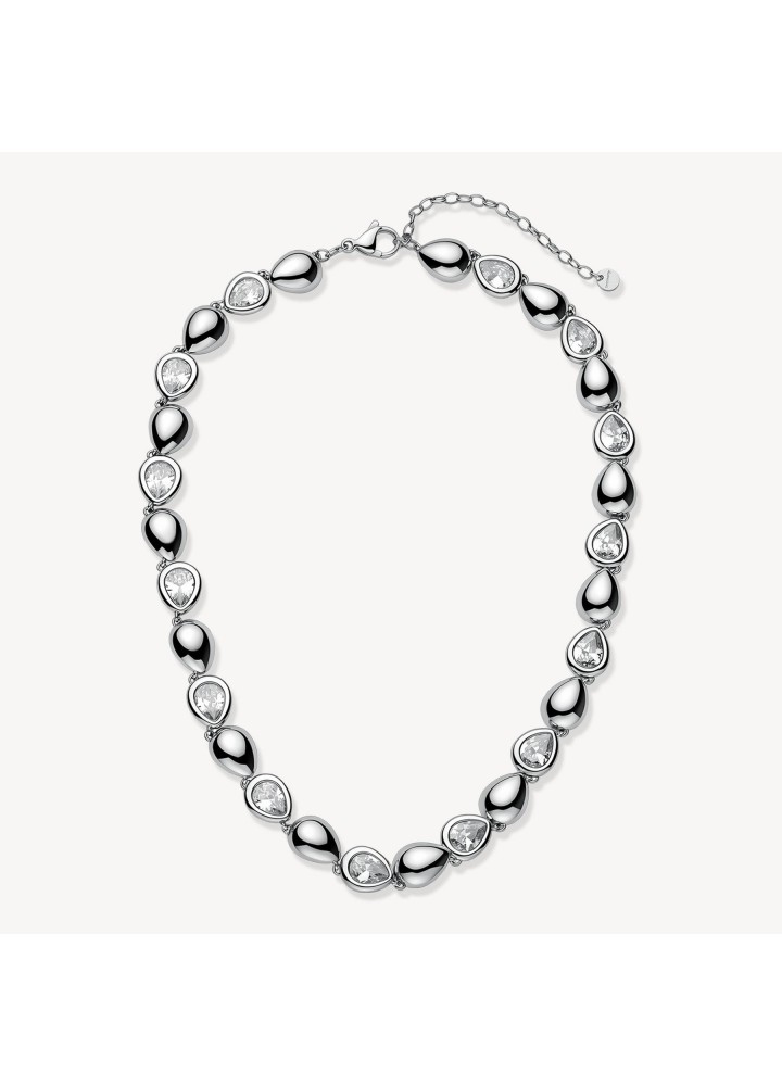 Collana Brosway Glow con gocce e cubic zirconia BGW07 - vista del prodotto