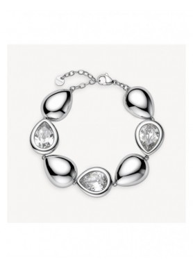 Bracciale Brosway Glow con gocce e zirconi BGW13