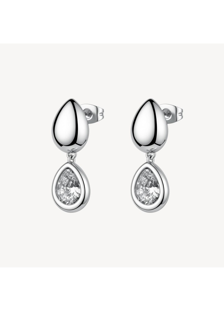 Orecchini pendenti Brosway Glow a goccia con zirconi BGW21 - vista del prodotto