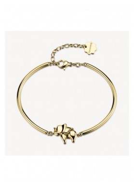 Bracciale Brosway Chakra Fortuna dorato con elefante BHKB301