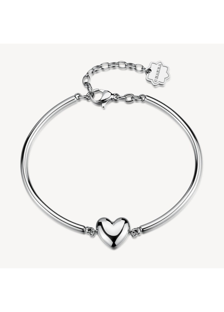 Bracciale semirigido Brosway Chakra con cuore BHKB320 - vista del prodotto