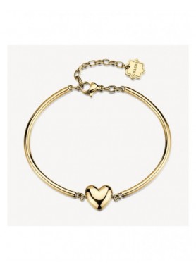 Bracciale Brosway Chakra Amore dorato con cuore BHKB321