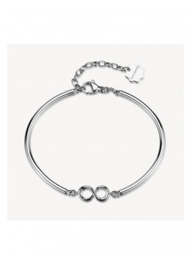 Bracciale Brosway Chakra Amore in acciaio con infinito BHKB330