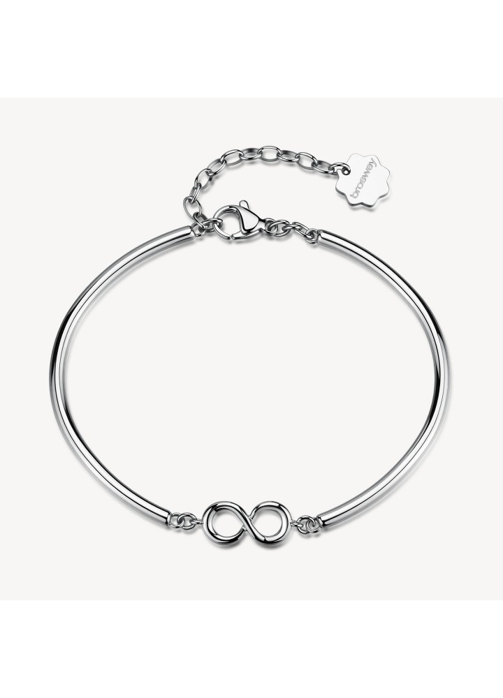 Bracciale Brosway Chakra Amore in acciaio con infinito BHKB330