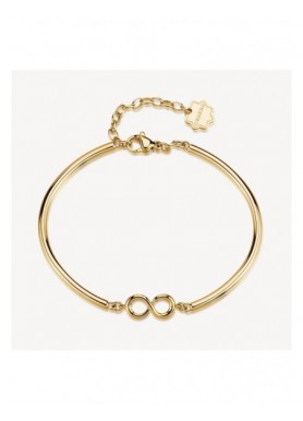 Bracciale Brosway Chakra BHKB331 dorato con infinito - vista del gioiello