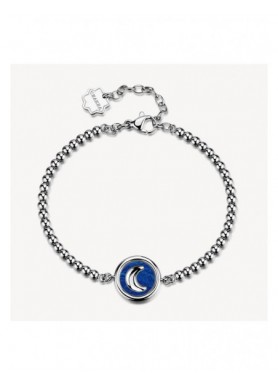 Bracciale Brosway Chakra con luna e centrale blu BHKB336 - vista del prodotto