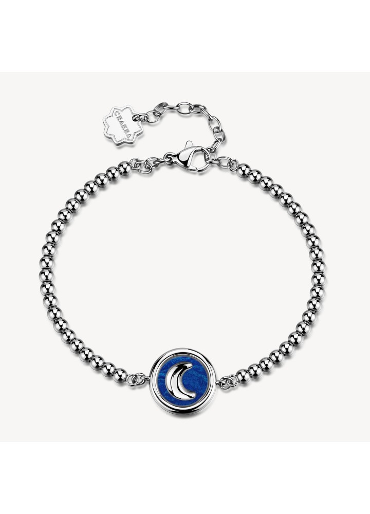 Bracciale Brosway Chakra con luna e centrale blu BHKB336 - vista del prodotto