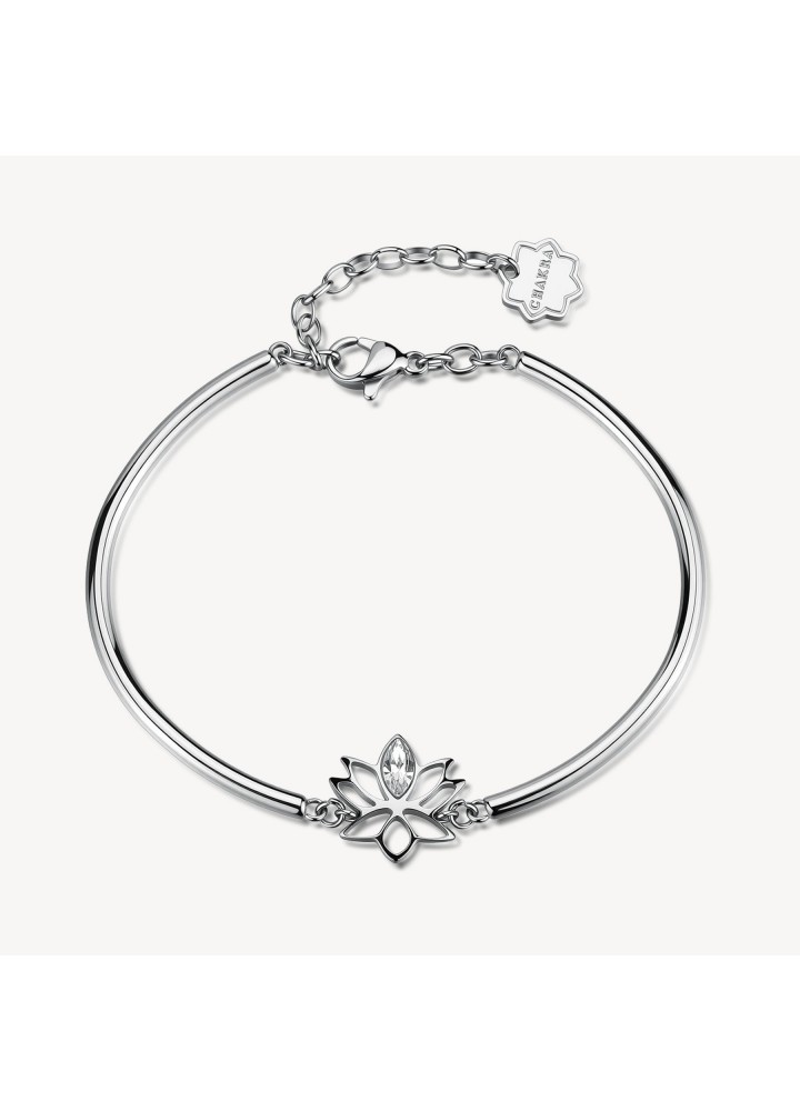 Bracciale Brosway Chakra Protezione con fiore di loto BHKB340