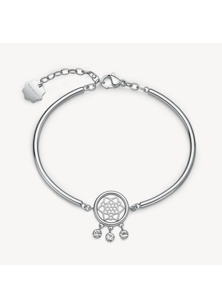 Bracciale Brosway Chakra BHKB351 con acchiappasogni e cristalli - vista del gioiello
