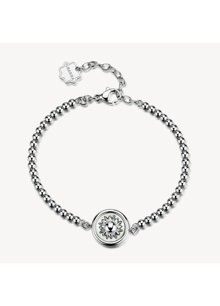 Bracciale Brosway Chakra Protezione con sole e madreperla BHKB353