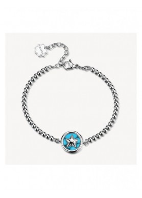 Bracciale Brosway Chakra stella e turchese ricostruito BHKB355 - vista del prodotto