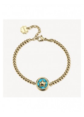 Bracciale Brosway Chakra Protezione con stella e turchese ricostruito BHKB356