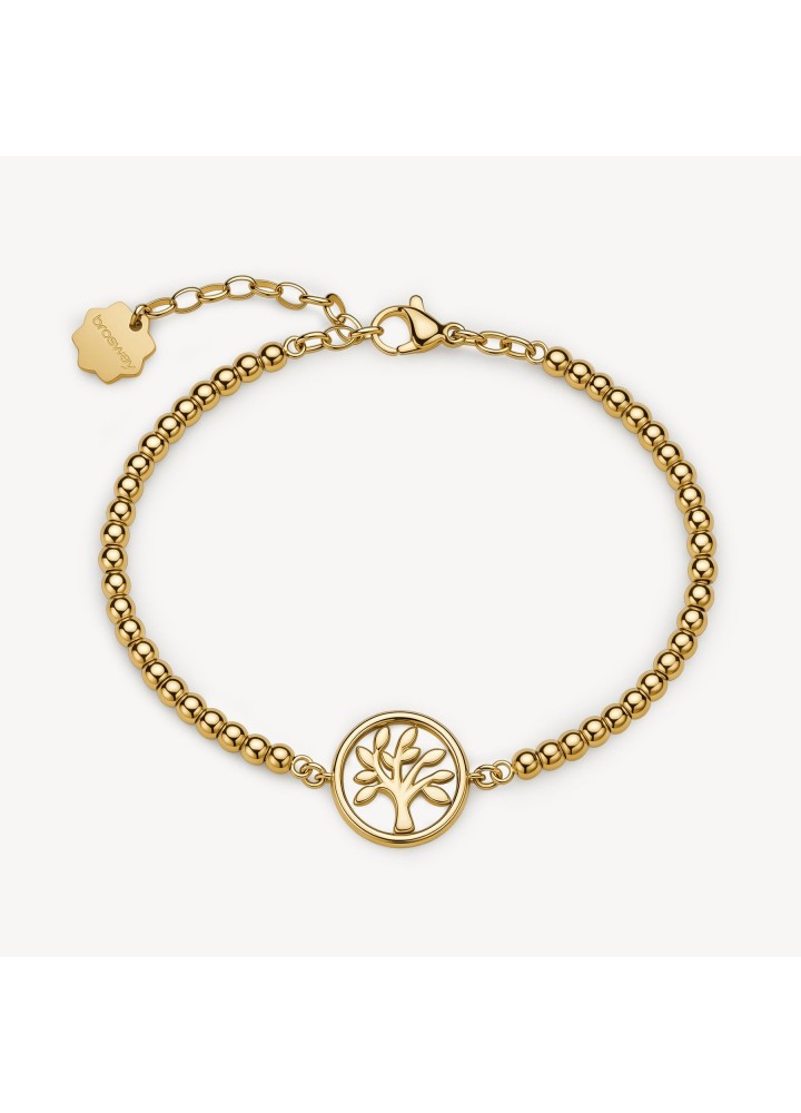 Bracciale Brosway Chakra dorato con albero della vita BHKB372