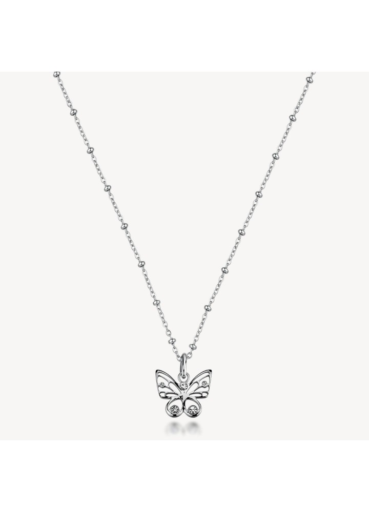 Collana Brosway Chakra con farfalla e cristalli BHKN201 - vista del prodotto