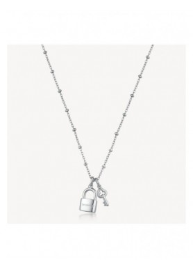 Collana Brosway Chakra con lucchetto e chiave BHKN209 - vista del prodotto
