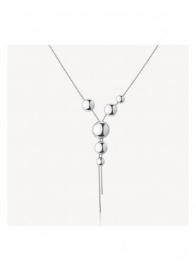 Collana a Y Brosway Muse con dischi convessi BUE05