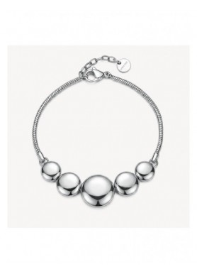 Bracciale Brosway Muse in acciaio con dischi convessi BUE13 - vista del prodotto