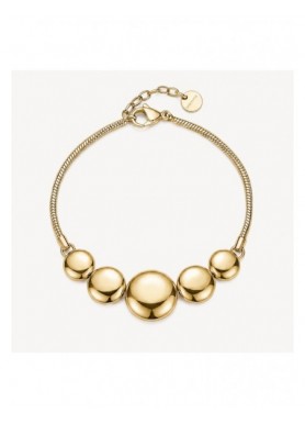 Bracciale Brosway Muse dorato con dischi convessi BUE14