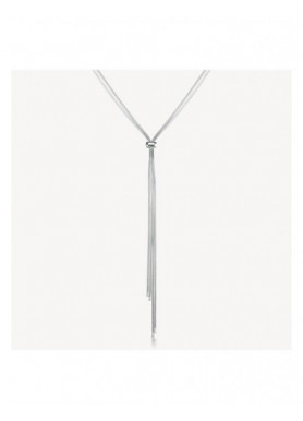 Collana lunga a Y Brosway Weave in acciaio con catene snake BWV01 — vista principale