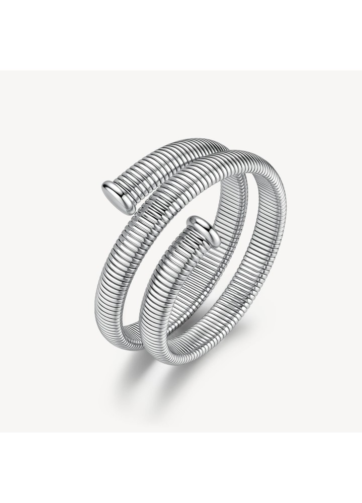 Bracciale rigido Brosway Weave in acciaio con tubogas a doppio giro BWV11 — vista principale