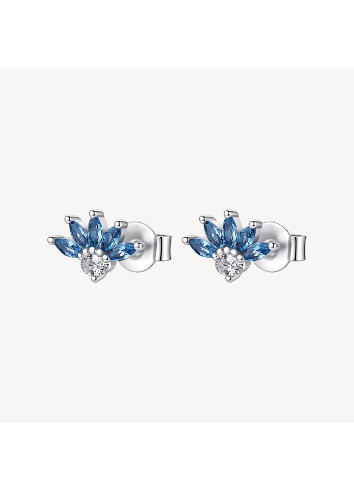 Orecchini Brosway Fancy Freedom Blue a fiore FFB139 - vista del prodotto