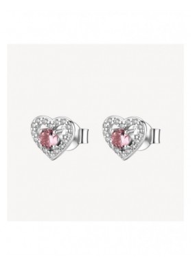 Orecchini Brosway Fancy Tender Pink a cuore FTP26