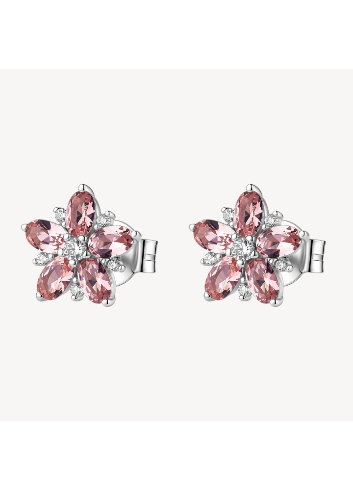 Orecchini Brosway Fancy Tender Pink a fiore FTP28 - vista del prodotto
