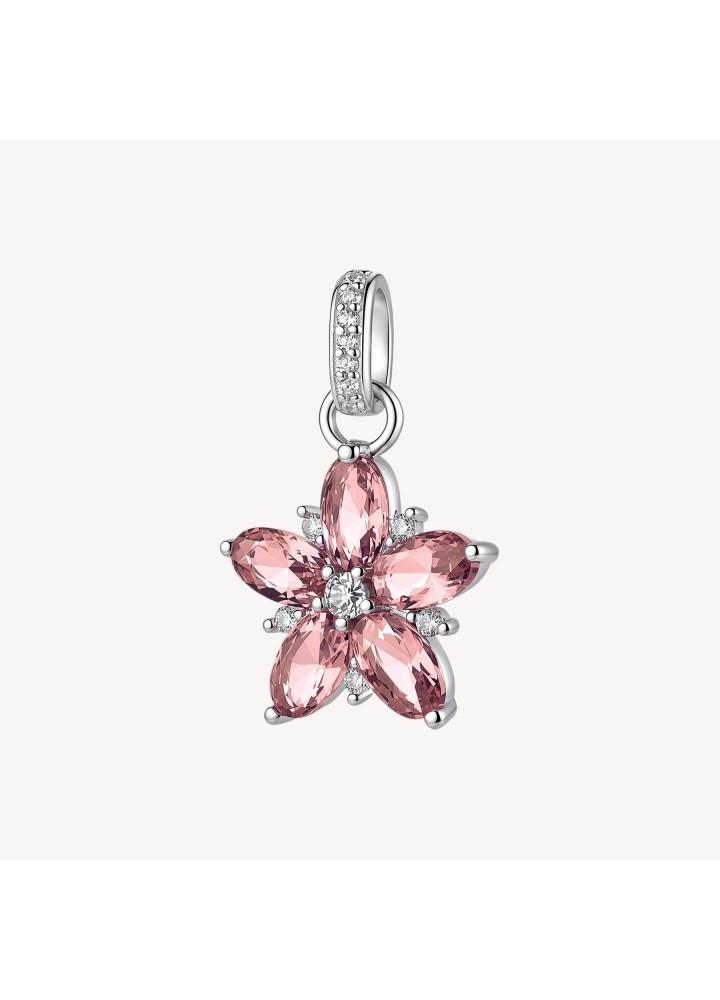 Pendente Brosway Fancy Tender Pink a fiore FTP34 - vista del prodotto