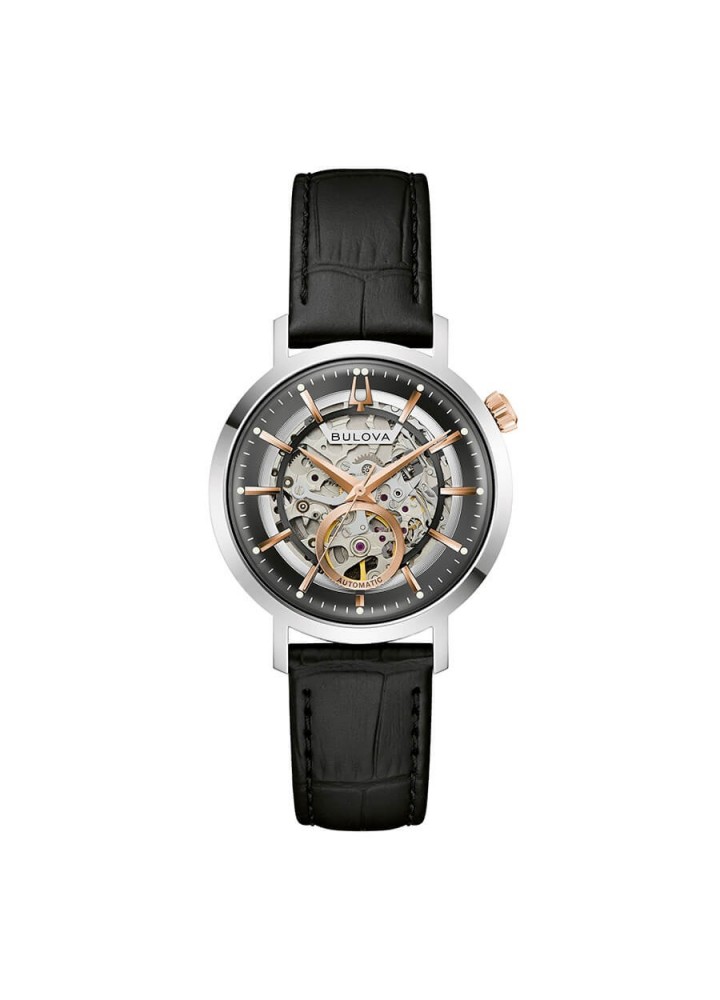 Bulova Aerojet Automatic 98A344 – quadrante e cinturino in pelle