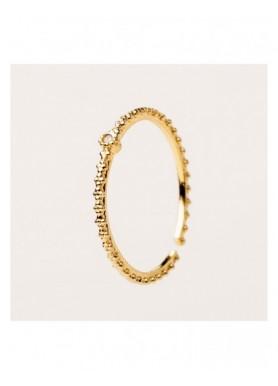 Anello Alisia Aeris Line dorato con zircone bianco AL0733.01.075