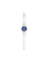 Casio GBA-950-7A2ER – vista d’insieme dell’orologio bianco e blu con cinturino aperto