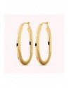Orecchini Bronzallure WSBZ02723Y.YG ovali dorati, vista frontale della coppia