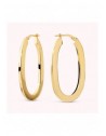 Orecchini Bronzallure WSBZ02723Y.YG, dettaglio laterale del profilo piatto