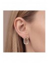 Orecchini Bronzallure WSBZ02724Y.WR indossati, variante oro giallo